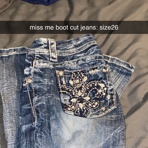 Bootcut jeans